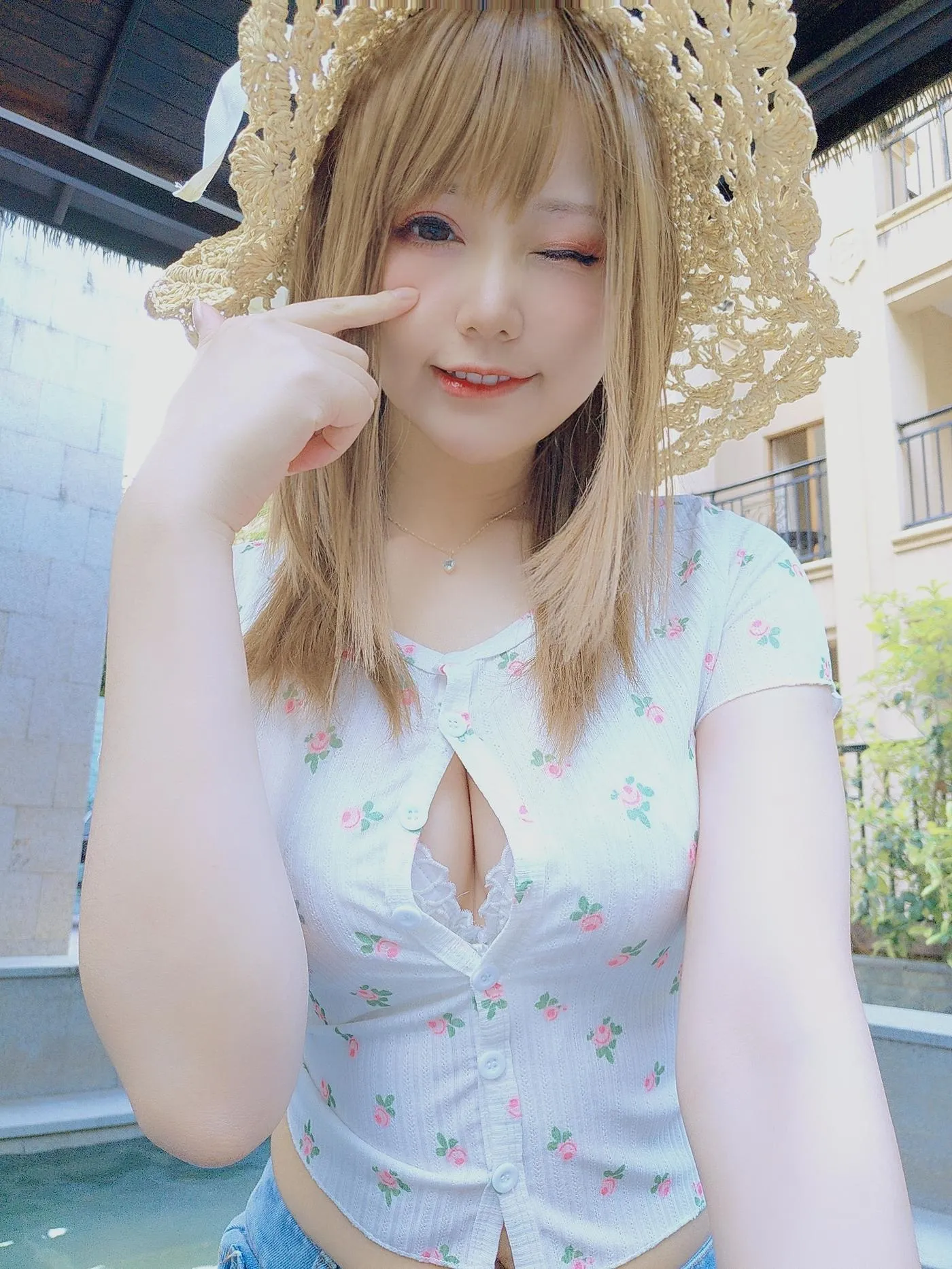 Nyako喵子 – NO.27 温泉蕾丝睡衣-自拍 [60P]插图